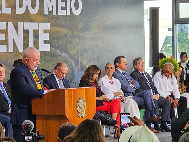Presidente anunciou a criação do parque para proteção da fauna e da flora paraibana - Foto: Reprodução