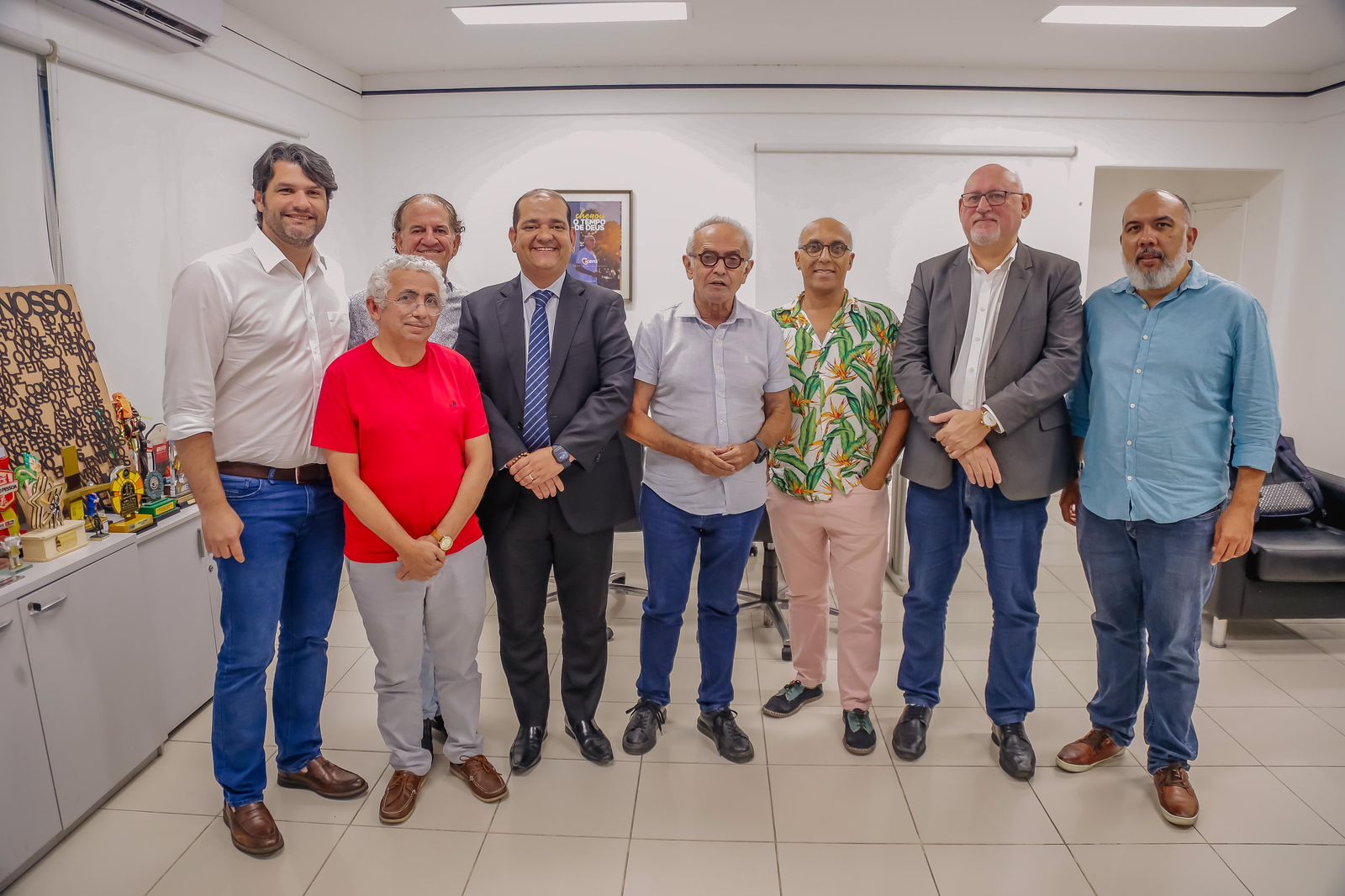 Cícero se reuniu com mebros do Folia de Rua e vereadores - Foto: Reprodução