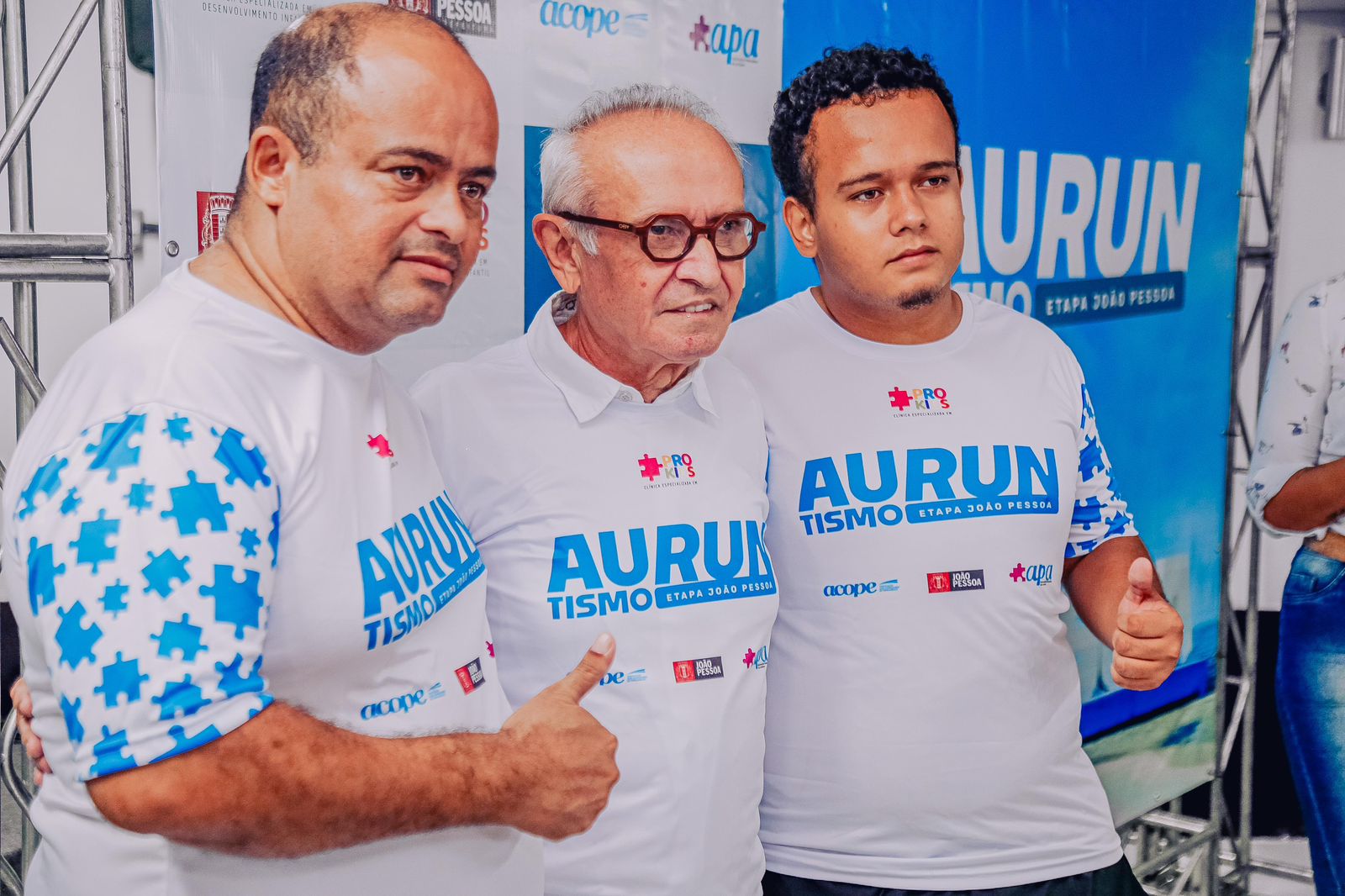 Prefeito realizo u cerimônia de lançamento da Autismo Run na sede da PBTur - Foto: Reprodução