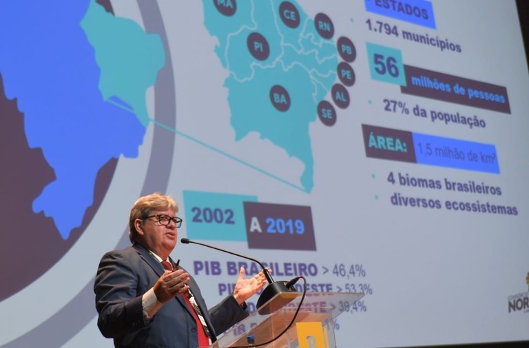 Governador falou para investidores de outras regiões sobre oportunidades de negócios no Nordeste - Foto: José Marques/GovPB