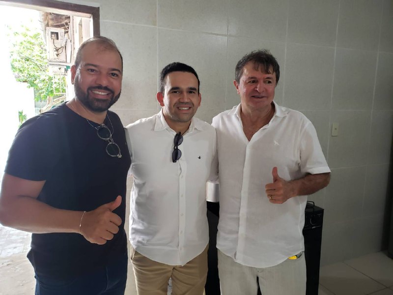 Moarcir Rodrigues e Johny Bezerra tomaram café da manhã juntos em CG - Foto: Reprodução