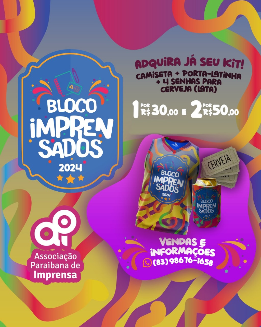 Imprensados iniciou venda dos kits em pontos físicos - Foto: Reprodução