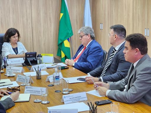 Governador apresentou programa para a ministra durante sua passagem por Brasília - Foto: Reprodução