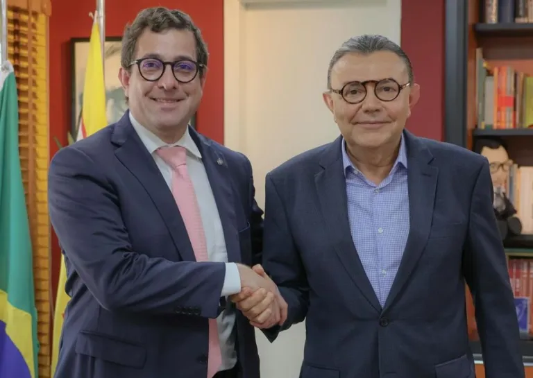 Gervásio Maia se reuniu com Carlos Siqueira em Brasília - Foto: Reprodução