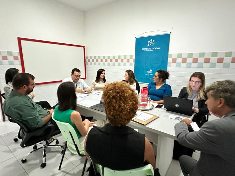 Escritório Social de Campina Grande recebeu visitas de membros do judiciário - Foto: Reprodução