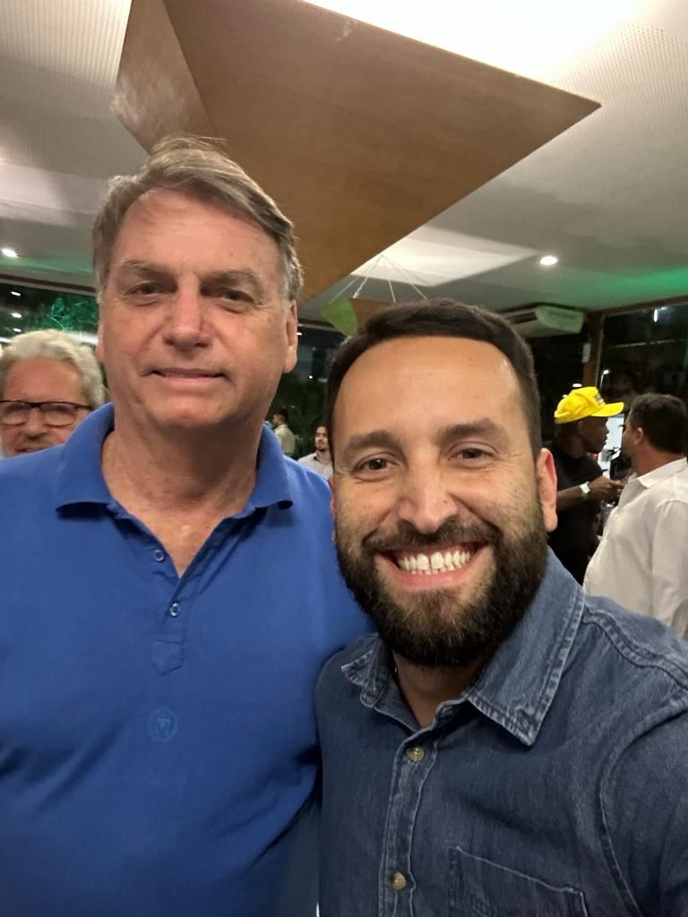 Rafael Aguiar é candidato apoiado por Bolsonaro à Prefeitura de Búzios - Foto: Reprodução