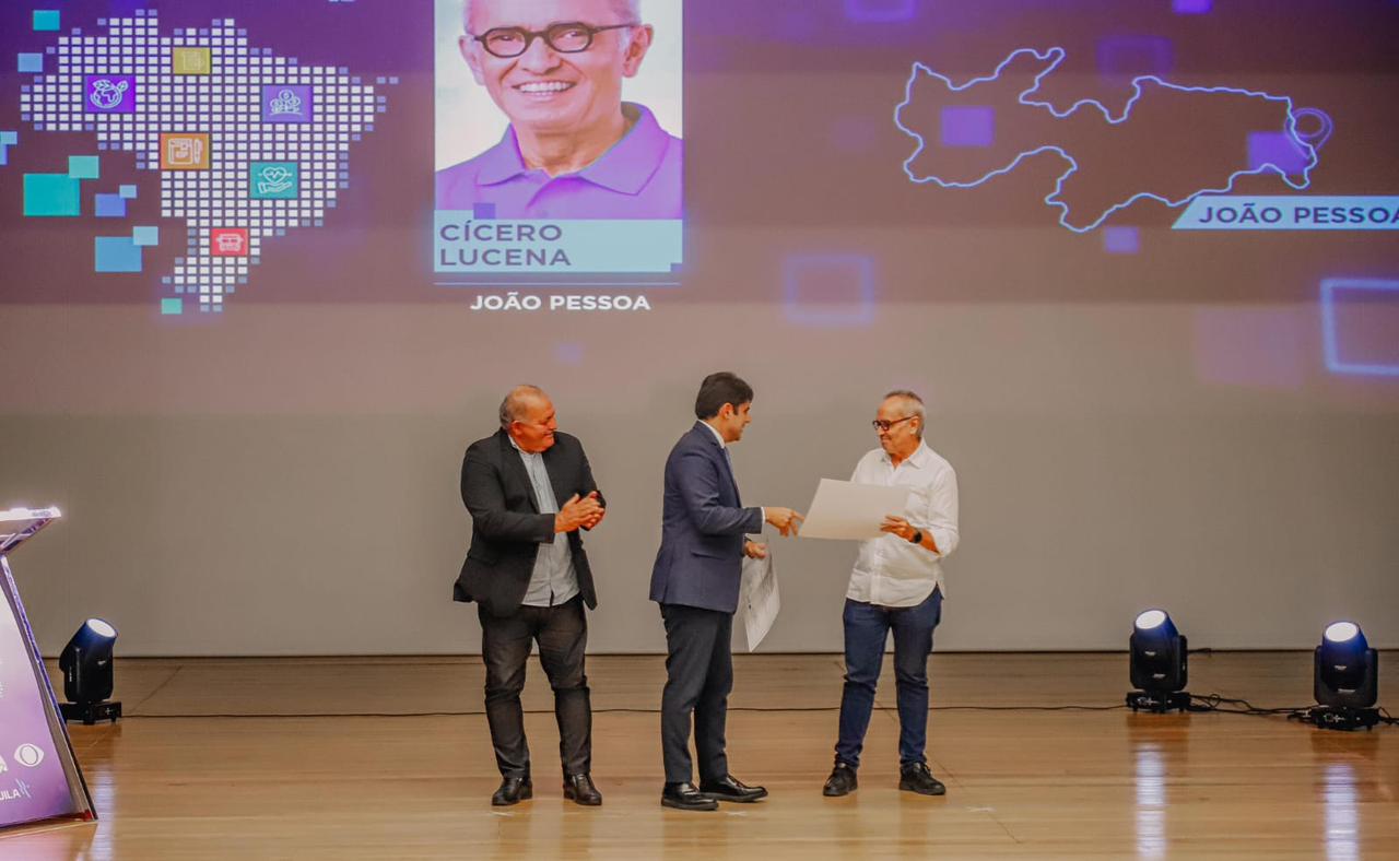 Cícero celebrou premiação para João Pessoa no Cidades Excelentes - Foto: Reprodução
