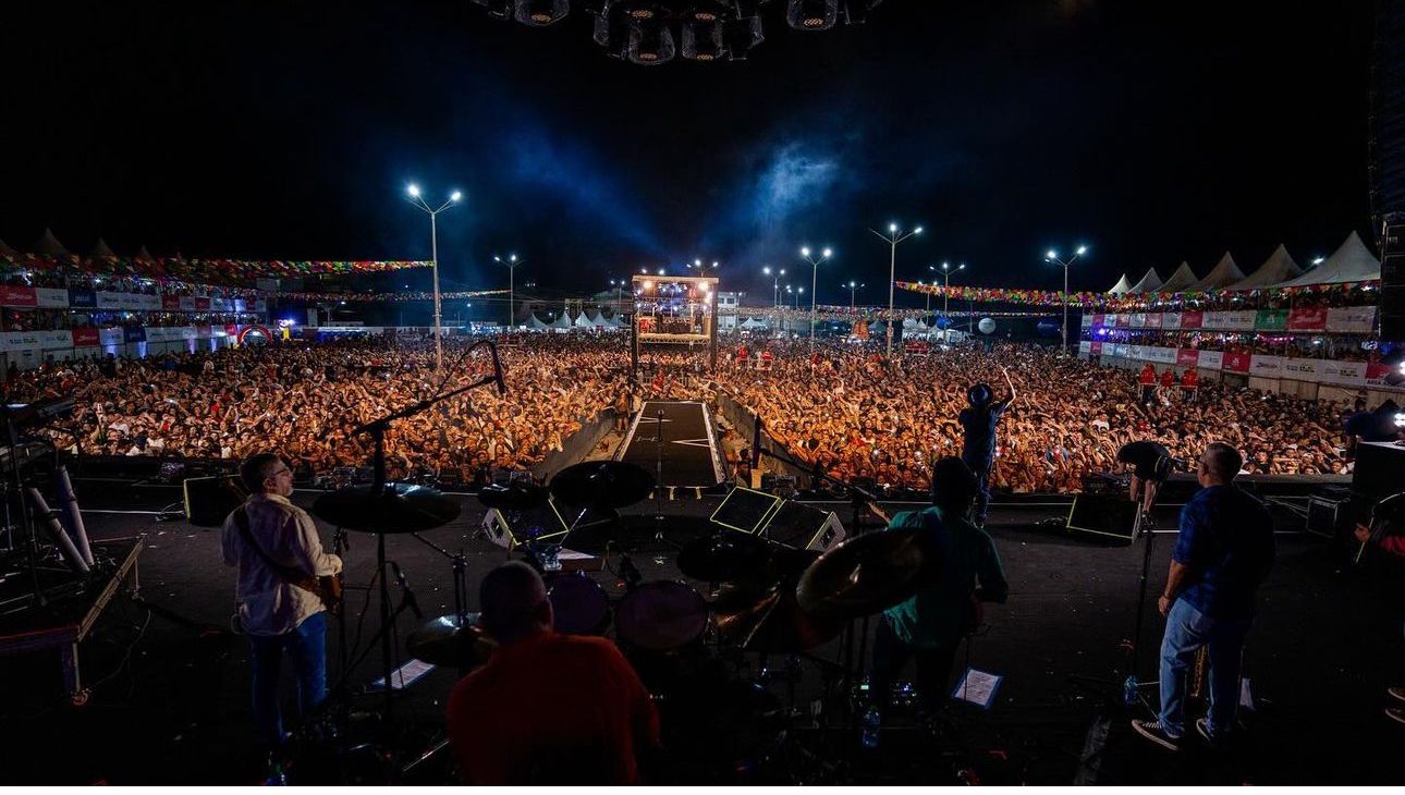 Véspera de São João em Santa Luzia contou com shows de Alceu Valença, Michele Andrade, da dupla Israel & Rodolfo e de Lucas Tô de Boa.