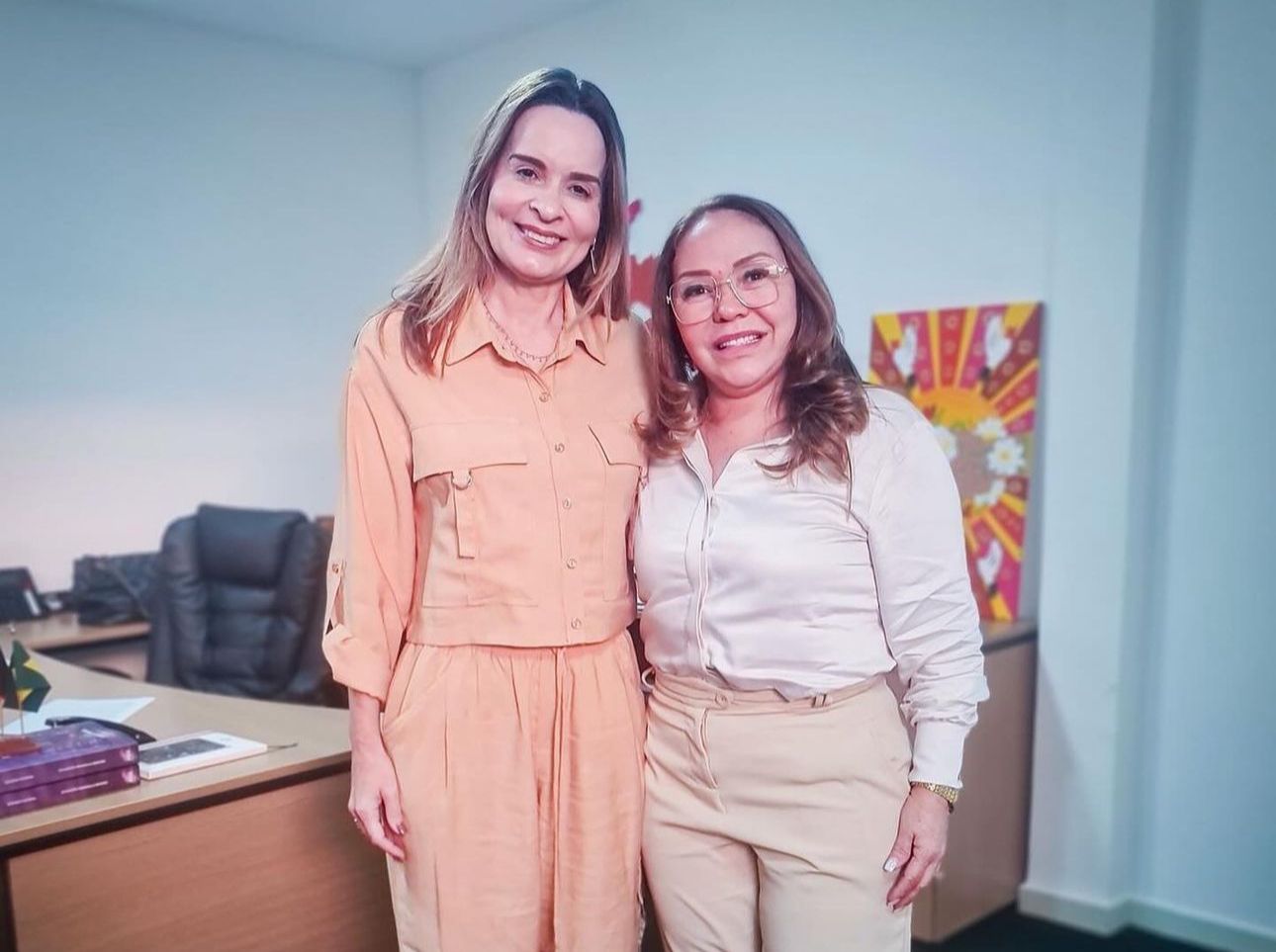 Eva Gouveia se reúne com Daniella Ribeiro e não garante apoio à pré-candidata a prefeita do partido, Rosália Lucas em Campina