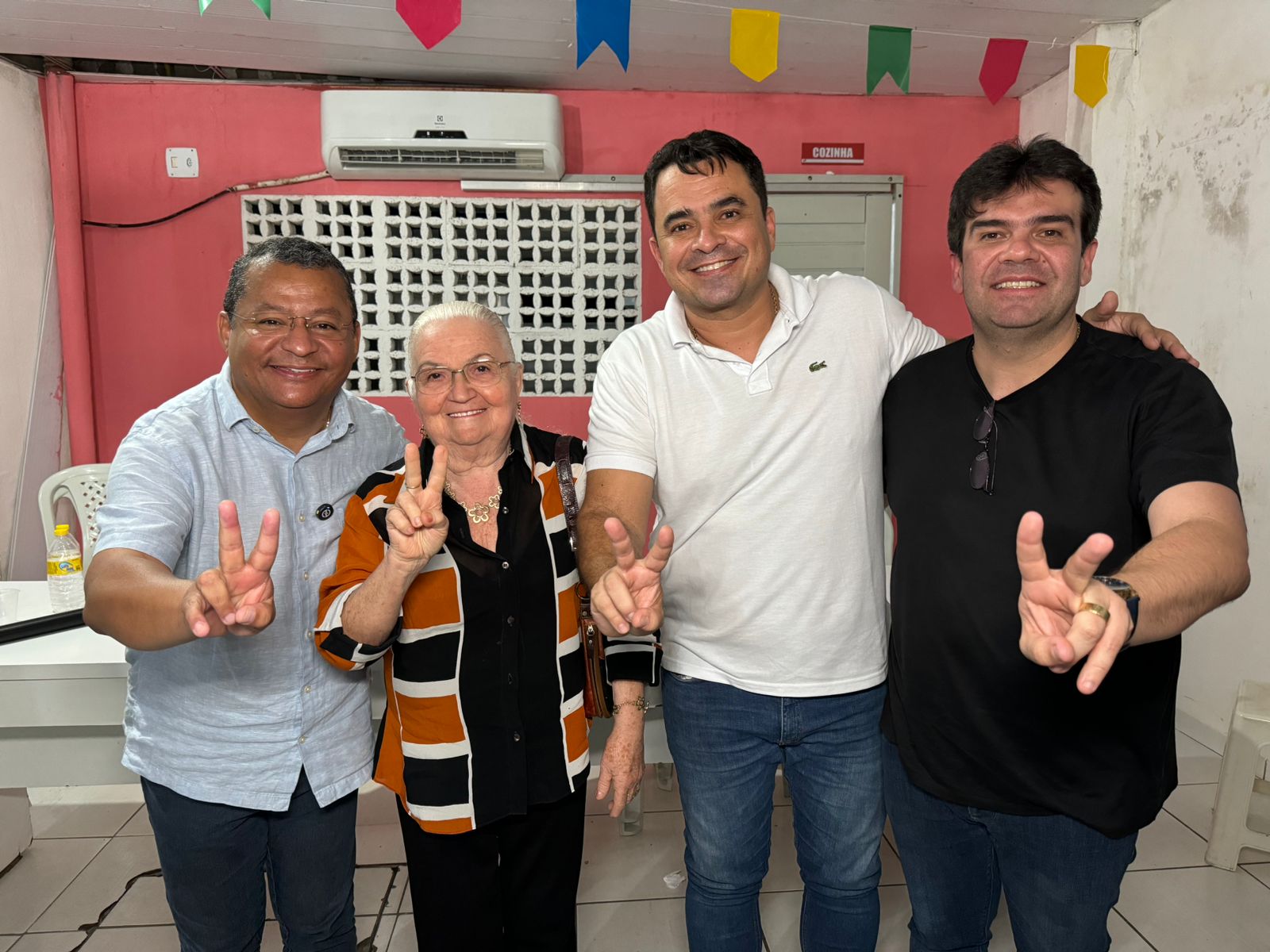 A ex-deputada Estefânia Maroja anunciou adesão à pré-candidatura de Nilvan Ferreira, em Santa Rita