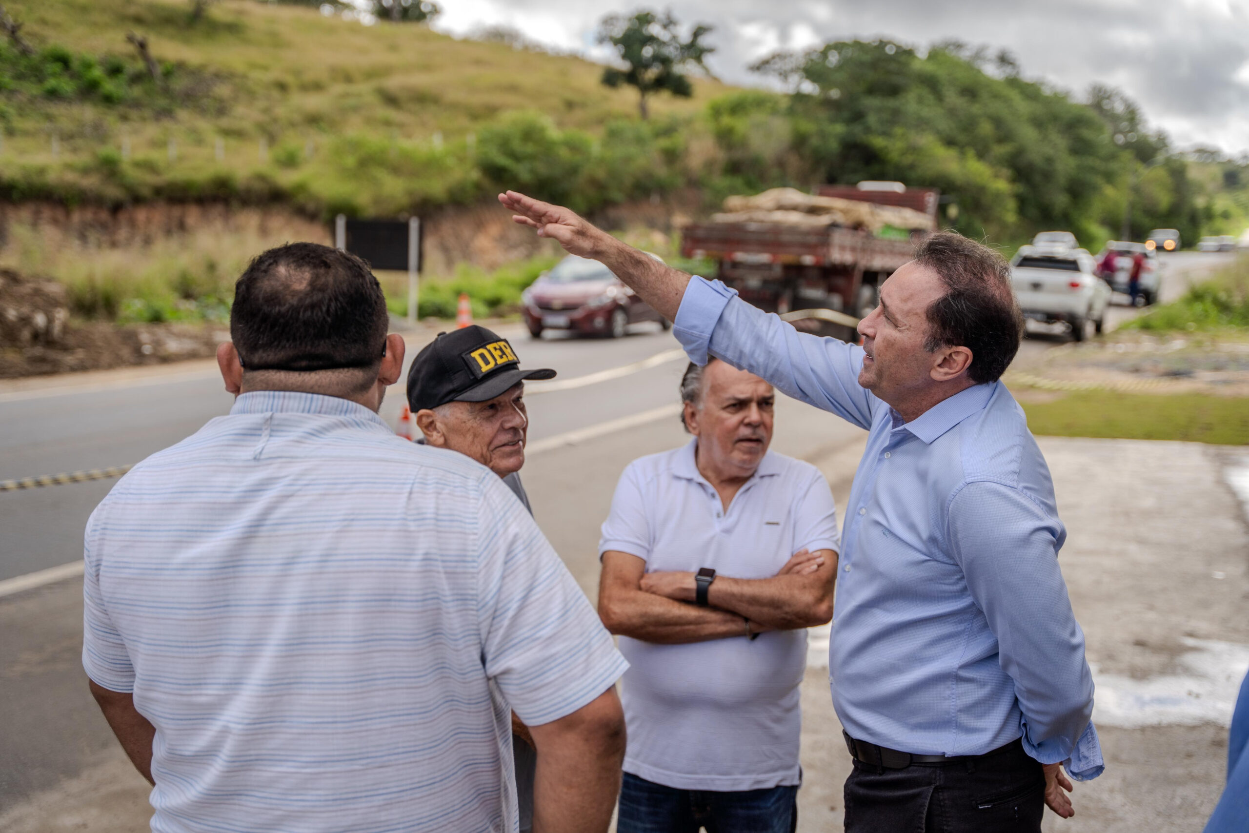 Secretário Deusdete Queiroga disse que problema pontual não compromete a estrutura do Arco Metropolitano