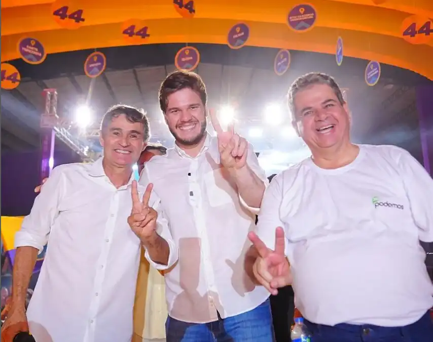 Convenção homologa a candidatura à reeleição de Bruno Cunha Lima em Campina Grande, com Alcindor Villarim como vice