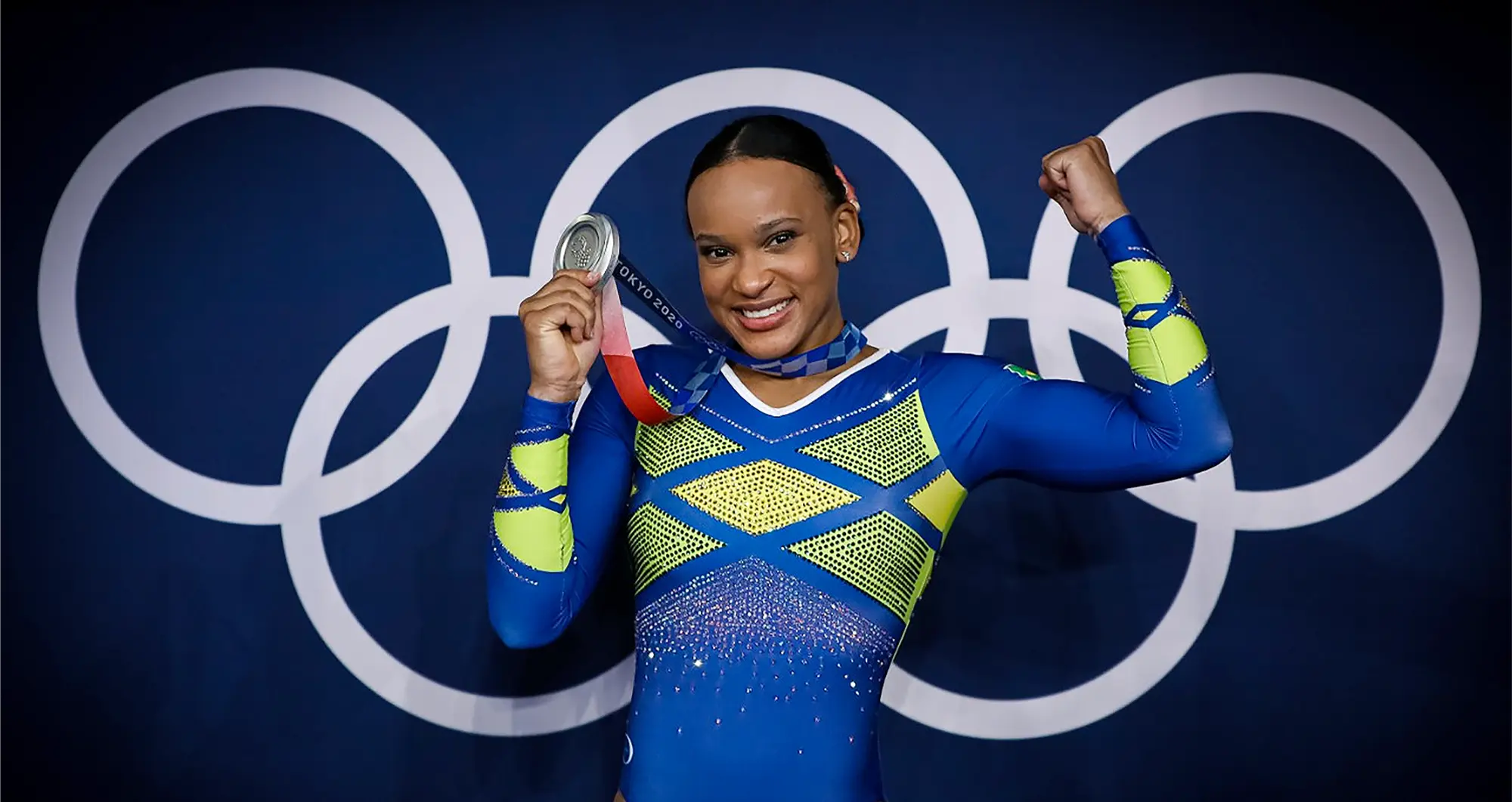 Medalha de Ouro nas Olímpiadas de Paris, Rebeca Andrade tem presença confirmada no Campeonato Brasileiro de Ginástica Artística, em setembro, na Paraíba