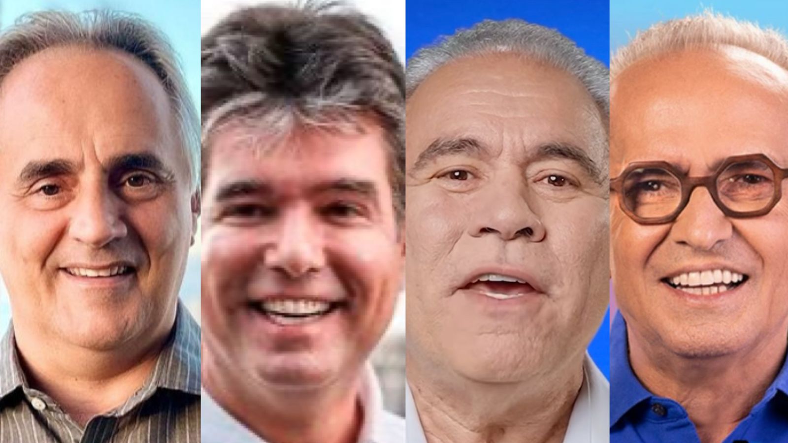 Pesquisa Quaest/TV Cabo Branco: Luciano Cartaxo tem rejeição de 49%, seguido de Ruy, Queiroga e Cícero