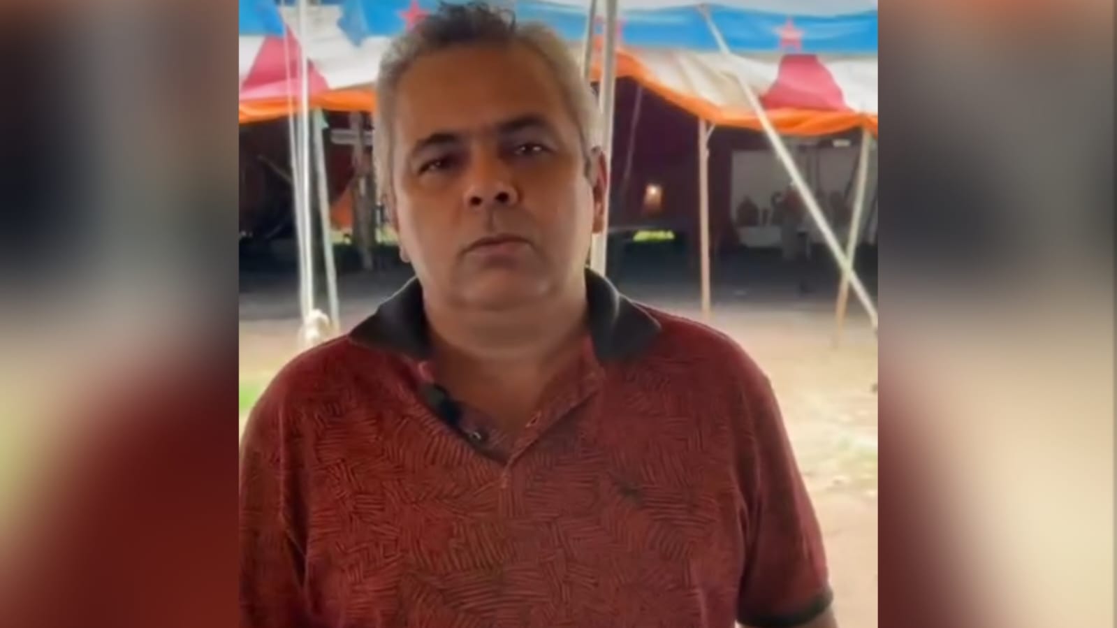 Dono de circo nega versão de Ruy Carneiro e diz que não houve ameaça de facção durante ato do candidato