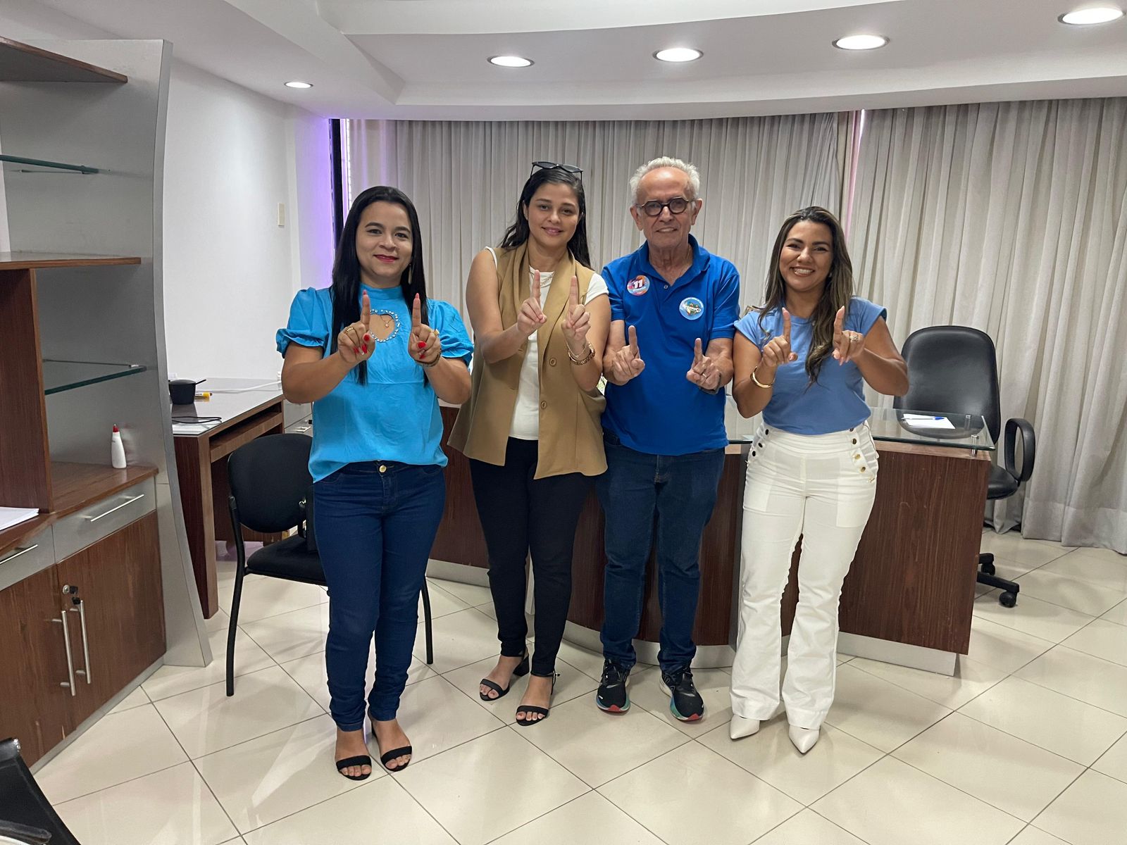 Candidatas a vereadoras do PL declaram apoio à reeleição de Cícero e Leo em João Pessoa