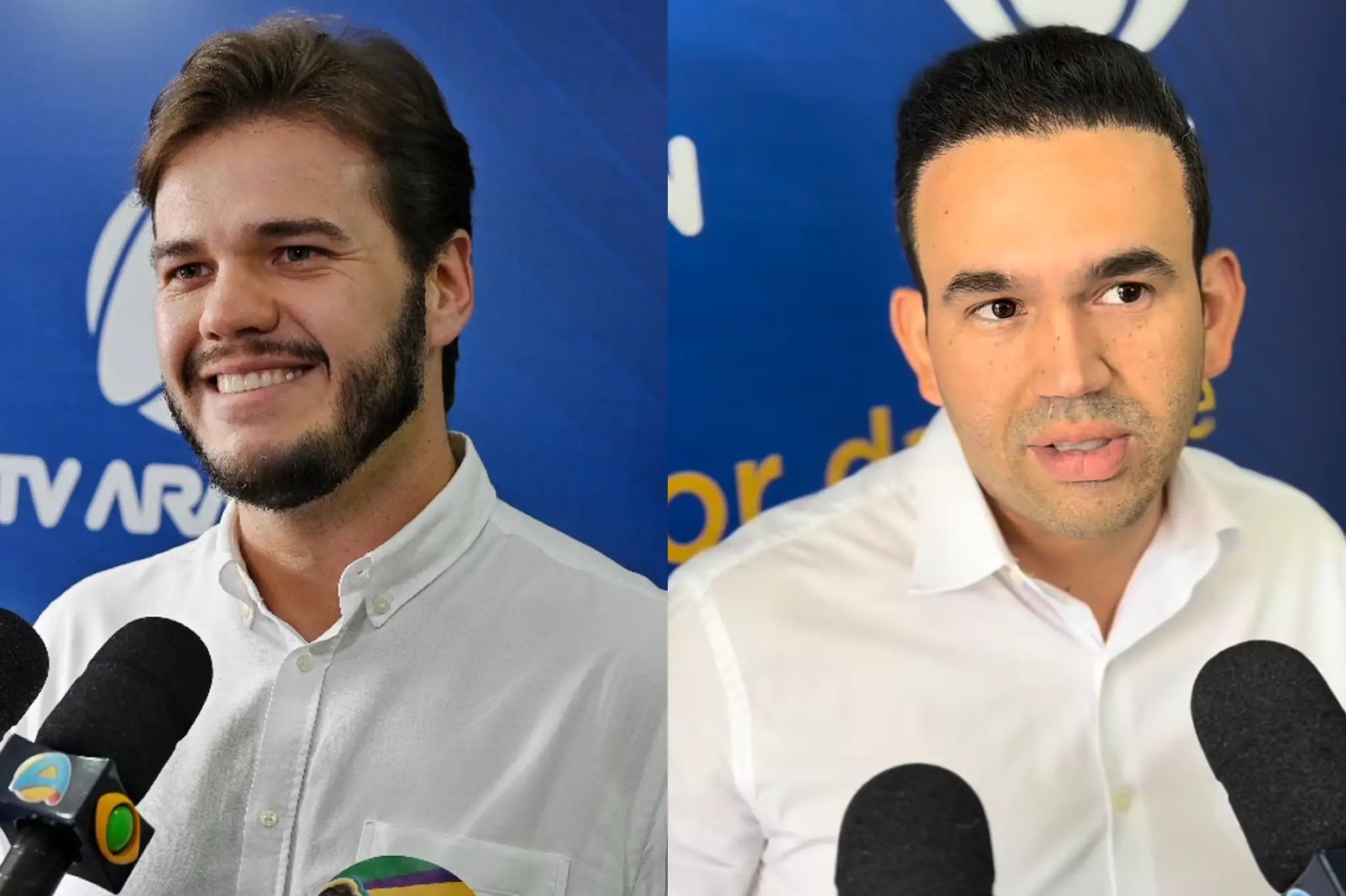 Pesquisa Real Time Big Data aponta Bruno Cunha Lima com 48%, e Dr. Jhony, 42%, em Campina Grande