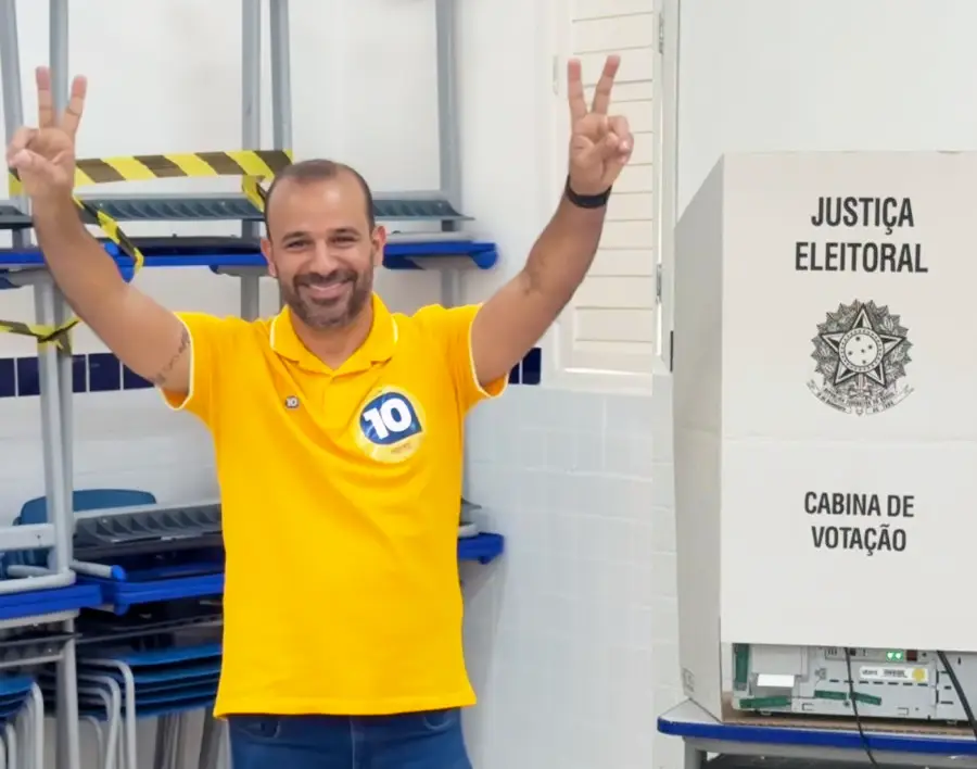 Henry Lira vota em Santa Luzia e acredita em vitória expressiva; “As pessoas reconhecem o trabalho que transformou a cidade”; diz