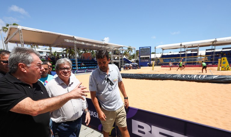 Paraíba Beach Games ocorrerá durante os próximos 45 dias em uma grande estrutura montada na divisa das praias de Tambaú e Cabo Branco