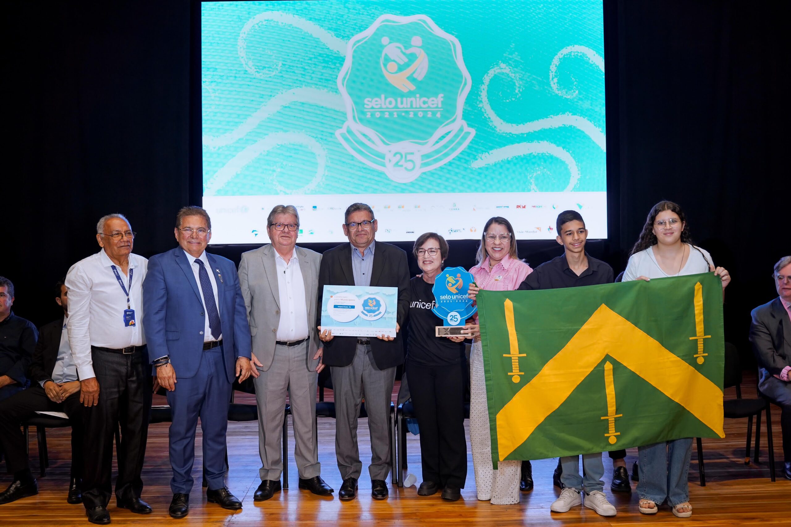 Campina Grande recebe certificação do Selo Unicef por garantir direitos de crianças e adolescentes e promover redução das desigualdades sociais