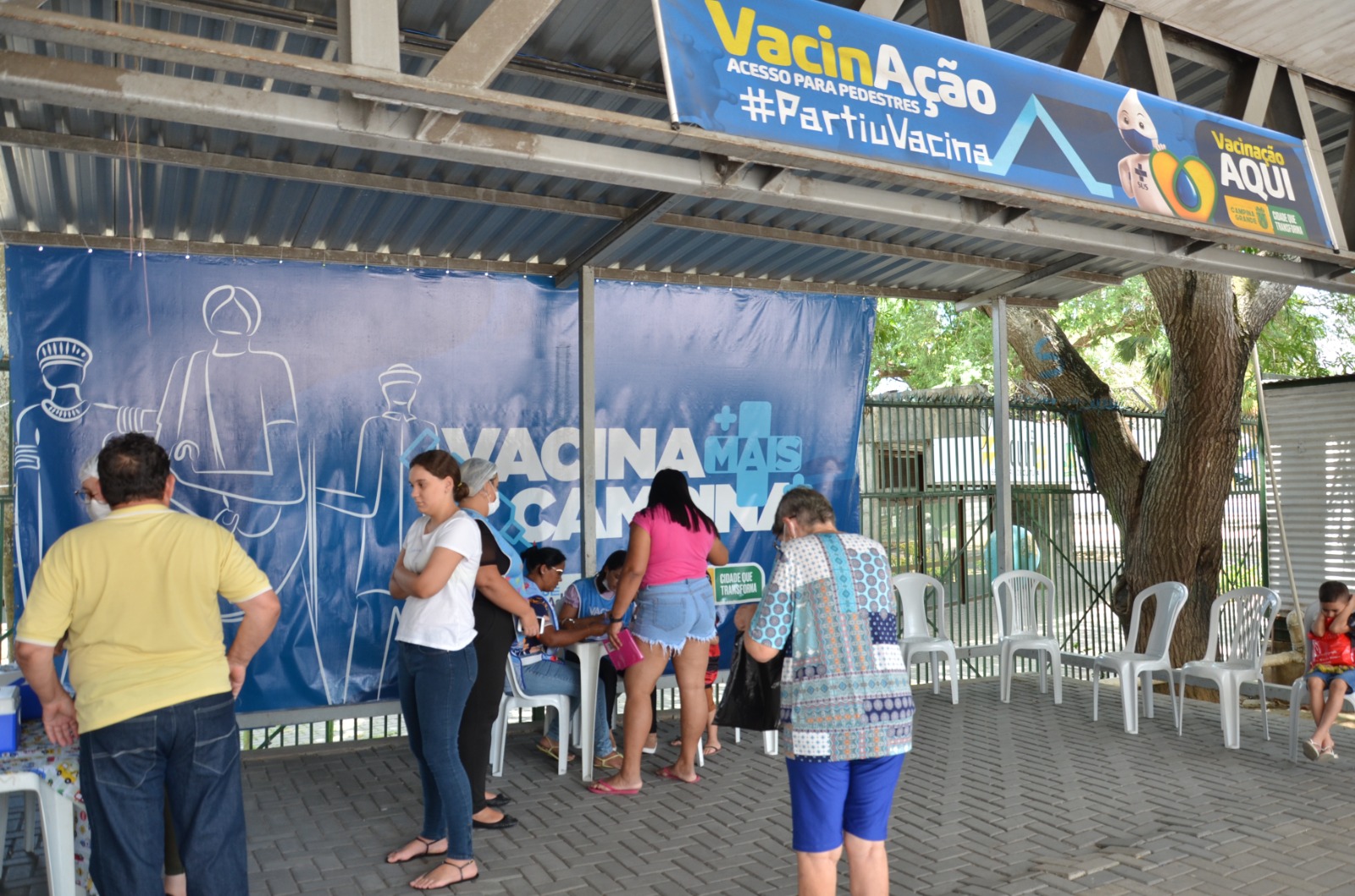 Vacinação no Terminal de Integração de Campina Grande é eleita a melhor experiência do Nordeste no ImunizaSUS