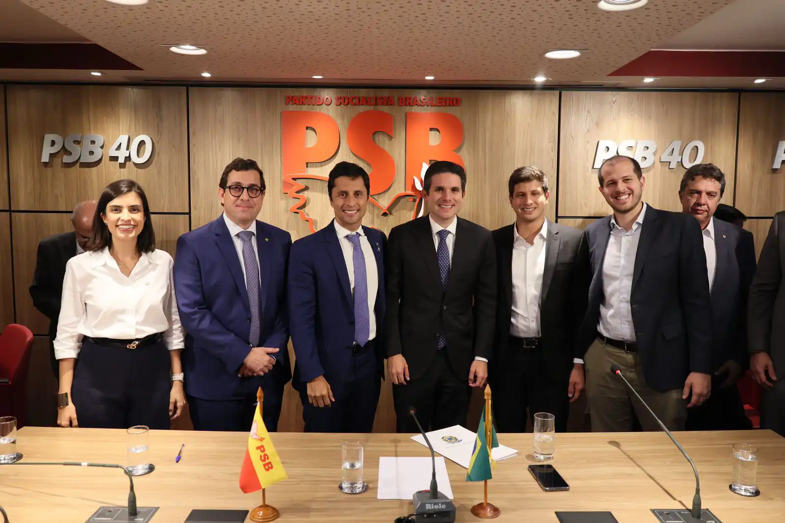 João Campos, Tabata Amaral e Gervársio Maia elogiam a capacidade de Hugo Motta em construir a “unanimidade partidária” dentro do PSB e demais partidos