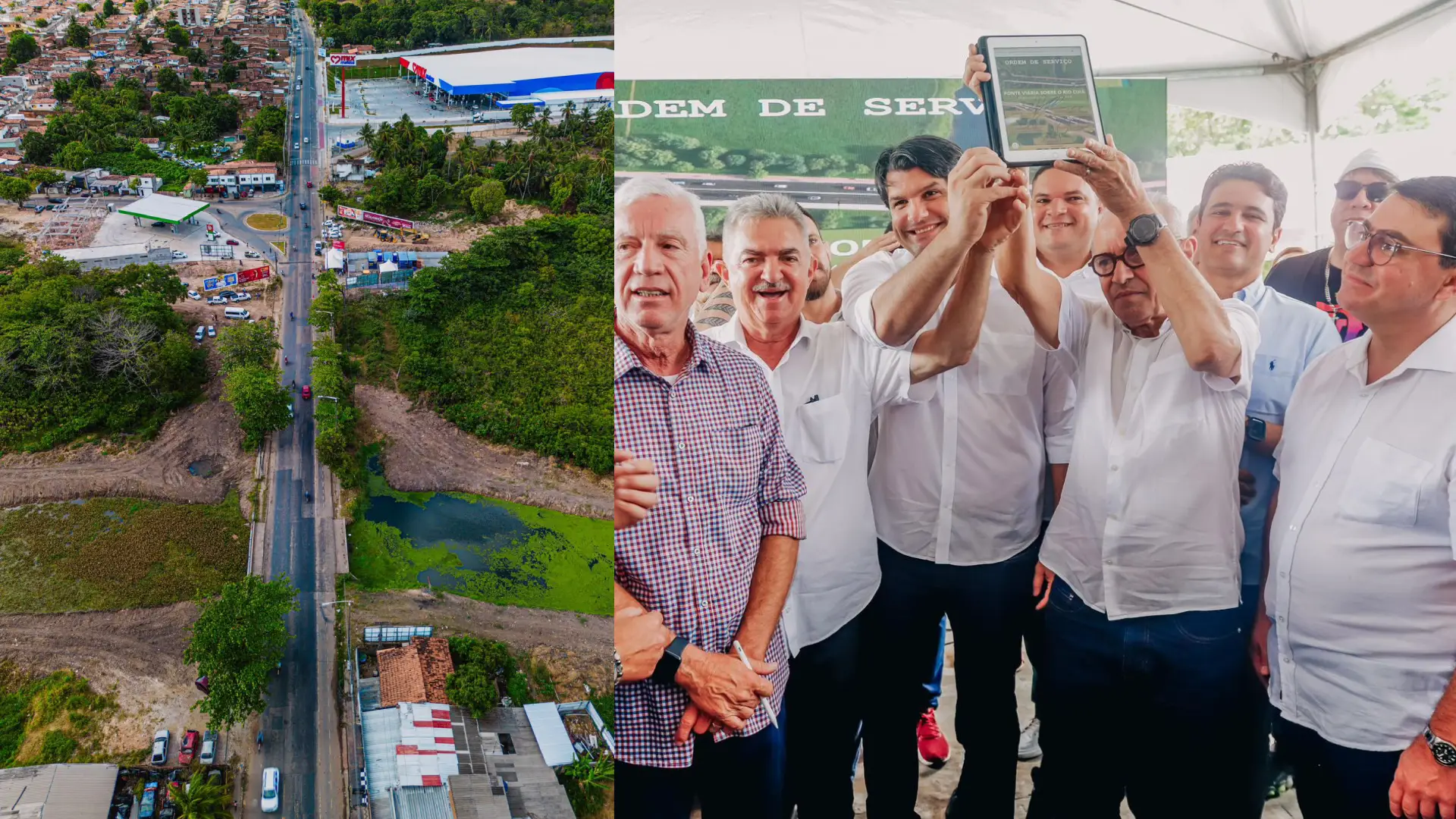 Prefeito autoriza início das obras da “Ponte do Cuiá”, que vai ligar os bairros de Mangabeira e Valentina