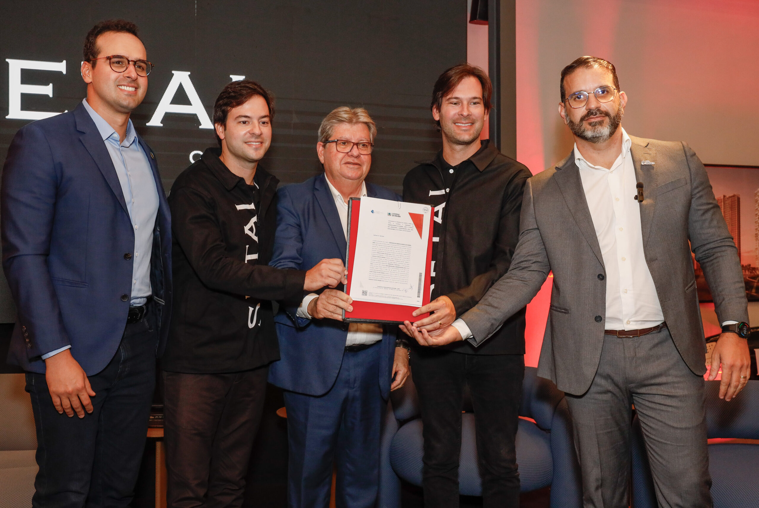 Governo do Estado e Grupo Setai GP formalizam instalação do 8º empreendimento do Polo Turístico Cabo Branco com áreas comerciais, parque aquático e apartamentos com vista 360º