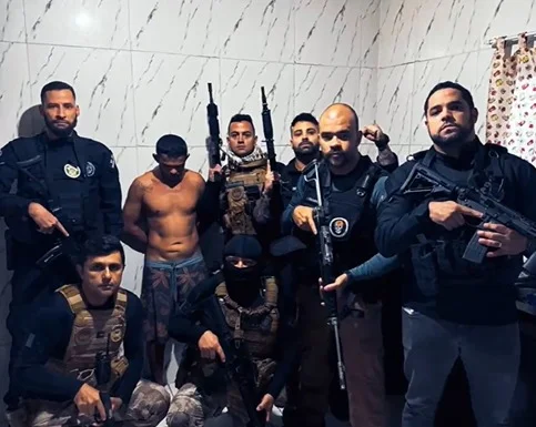 Polícia Civil prende no Rio de Janeiro Homem que comandava facção responsável por vários homicídios em Santa Luzia