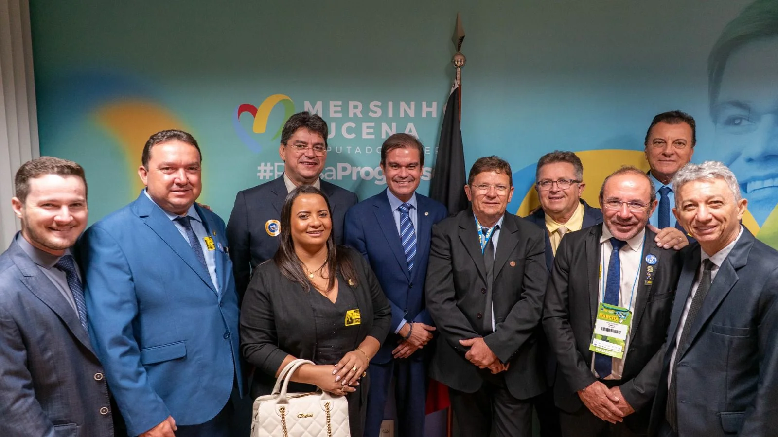 Mersinho Lucena reforça apoio aos municípios paraibanos durante a Marcha dos Prefeitos em Brasília