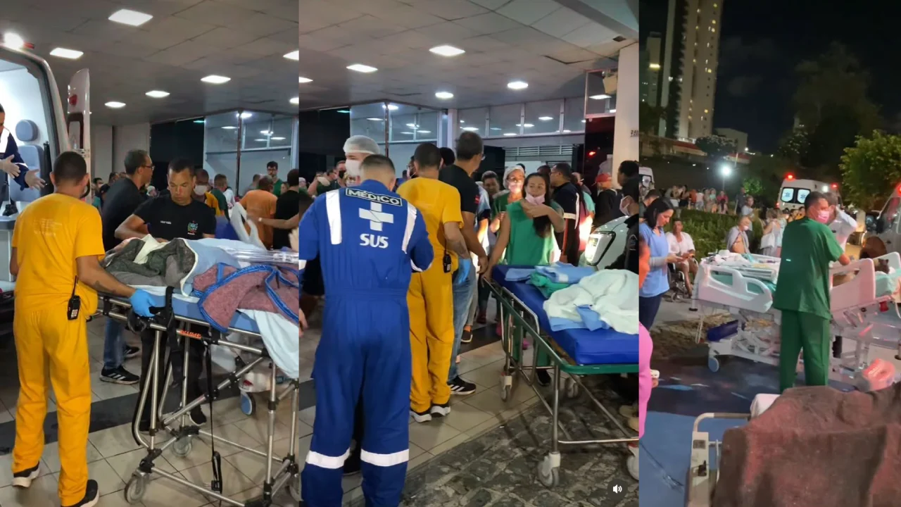 Princípio de incêndio atinge Hospital de Emergência e Trauma em João Pessoa; pacientes são retirados às pressas