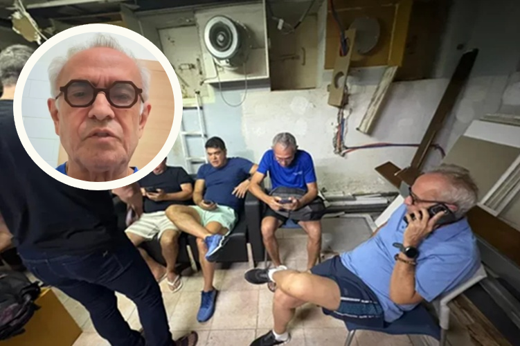 Com estado de emergência prorrogado em Israel, Cícero Lucena permanece em bunker à espera de liberação para sair do país