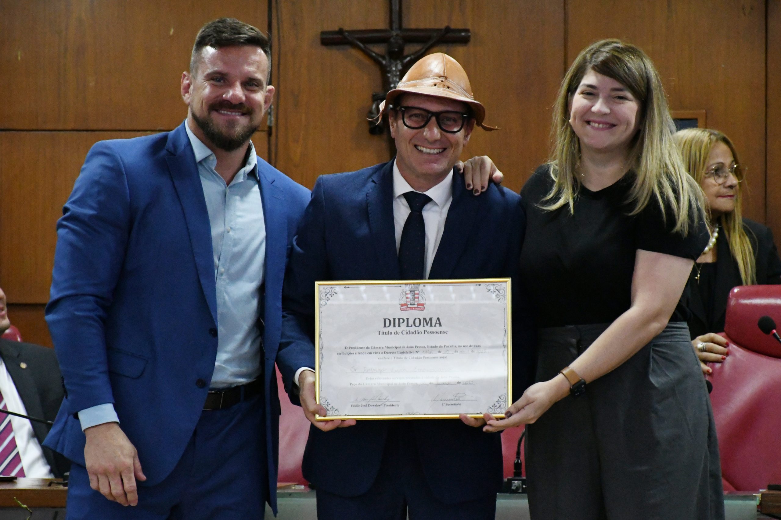 Humorista Mução recebe o Título de Cidadão Pessoense