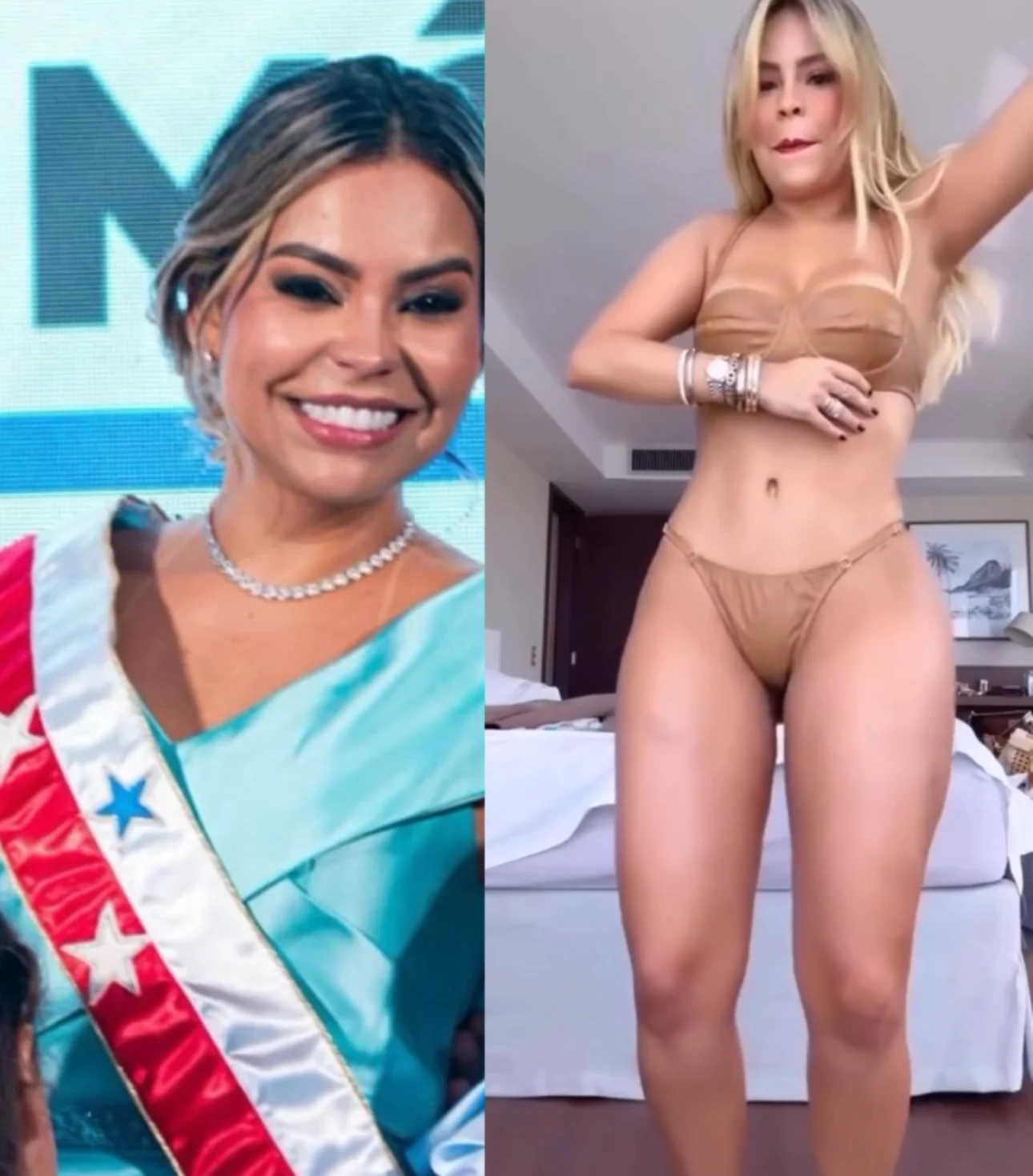 Prefeita dança de biquíni nas redes, é alvo de críticas e dispara: ‘Machismo! Mulher pode ser trabalhadora e bonitinha’