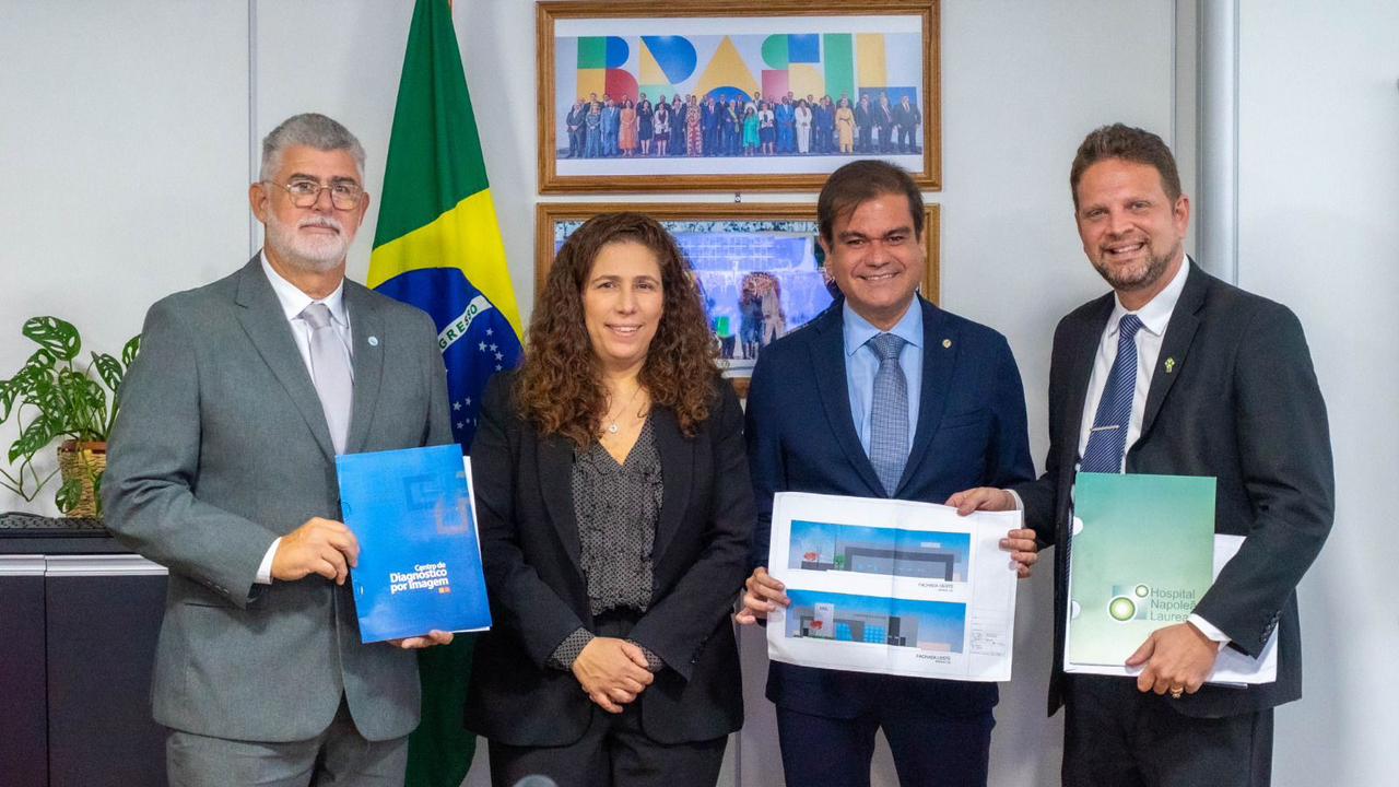 Mersinho Lucena anuncia cessão de imóvel que vai garantir construção de leitos paliativos para o Hospital Napoleão Laureano