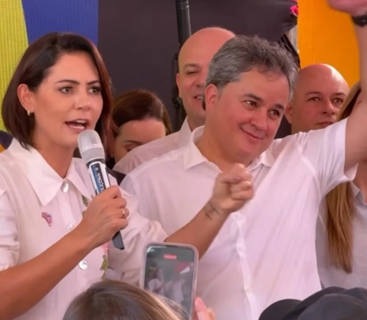 Com a presença de Michelle Bolsonaro, PL oficializa apoio à pré-candidatura de Efraim Filho ao Governo da Paraíba