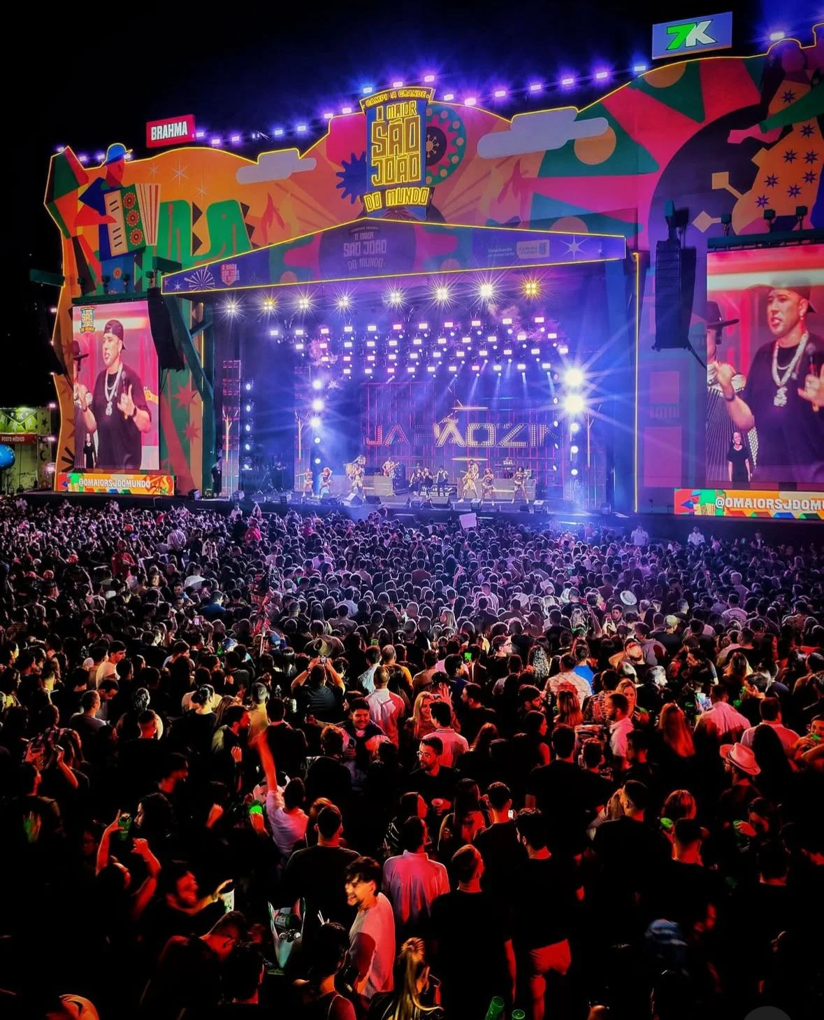 O Maior São João do Mundo 2025 tem público recorde de 3.2 milhões de visitantes, em Campina Grande