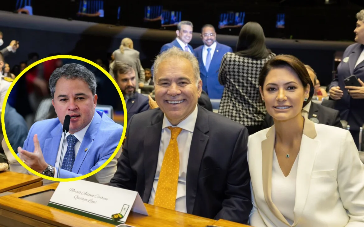 Michelle Bolsonaro desembarca na Paraíba nesta sexta e pode surpreender com anúncio de Efraim Filho em chapa da direita para 2026