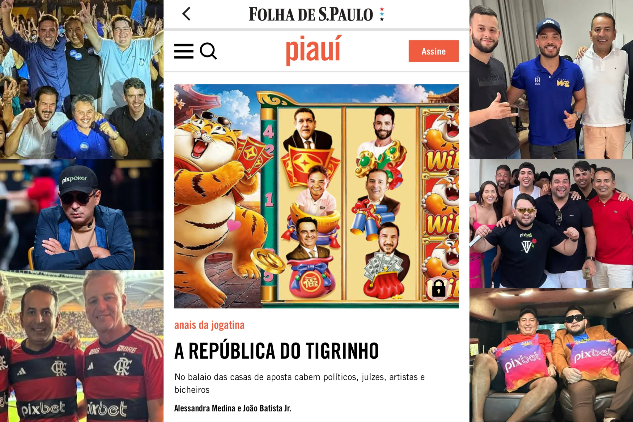 Paraibano Ernildo Júnior é destaque em matéria da Revista Piauí sobre a influência política e econômica dos donos de sites de apostas