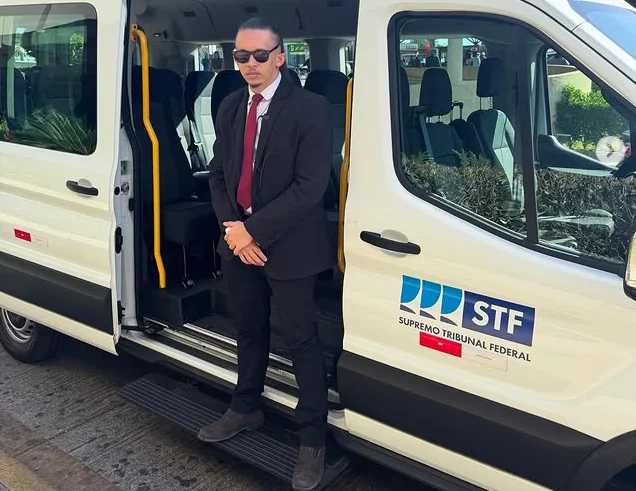 Humorista paraibano Mizael Silva, o 'advogado de Alexandre de Moraes', participa de evento no STF sobre Judiciário e redes sociais