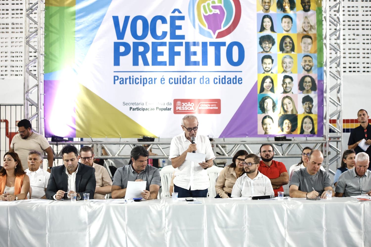 Cícero Lucena abre calendário de audiências do “Você Prefeito”, destaca investimentos de R$ 150 milhões e acolhe demandas da população das 2ª e 3ª regiões