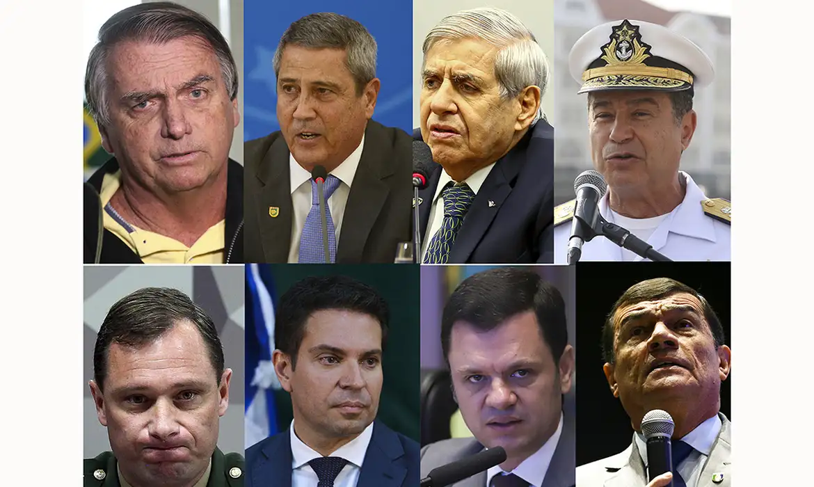 Confira as penas de Bolsonaro e mais sete condenados pelo STF pela trama golpista