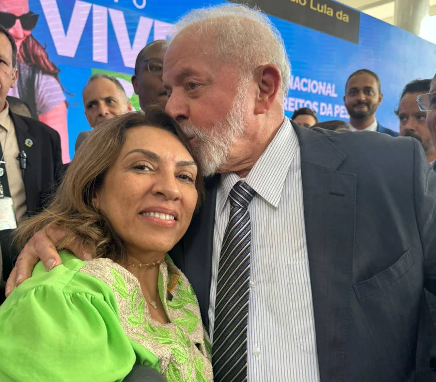 cida ramos e lula