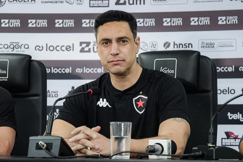 Técnico Bernardo Franco como novo comandante do Belo - Foto: João Neto