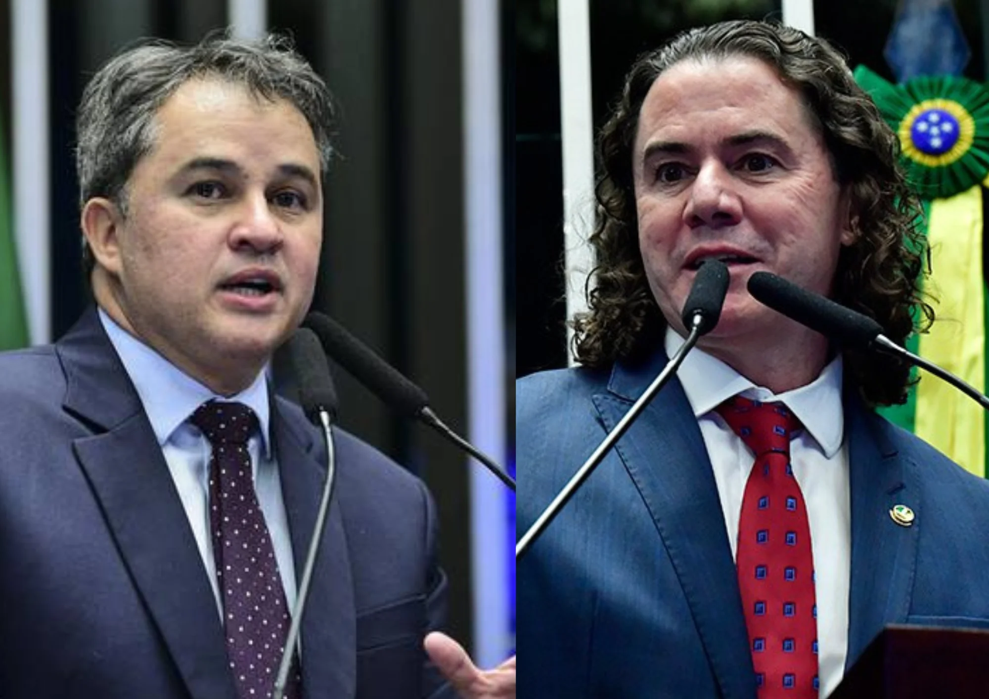 Senadores Veneziano Vital do Rêgo e Efraim FIlho