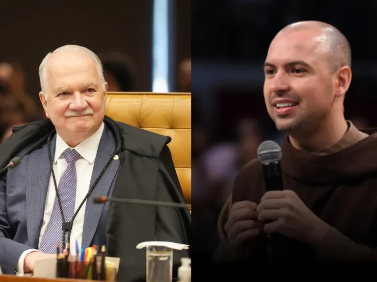 Ministro do STF, Edson Fachin e Frei Gilson