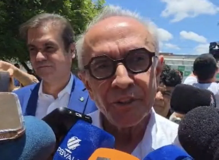 Cícero Lucena, ao ser questionado sobre sua filiação ao MDB - Foto: Reprodução