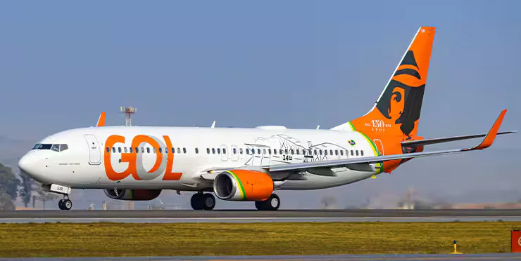 Avião da marca GOL - Foto: Reprodução