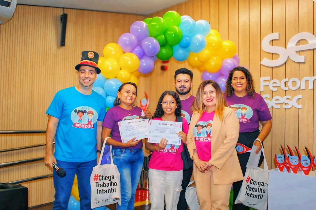 Prêmio MPT na Escola, promovido pelo Ministério Público do Trabalho (MPT)