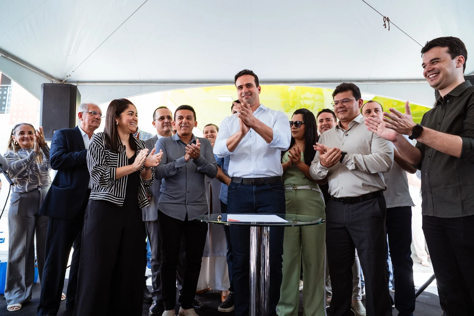 Prefeito de Santa Rita, Jackson Alvino, recebeu nesta quinta-feira (23) o governador em exercício, Lucas Ribeiro